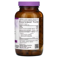 Alternative view of Bluebonnet Nutrition Buffered Vitamin C, 500 mg, 180 Vegetable Capsules